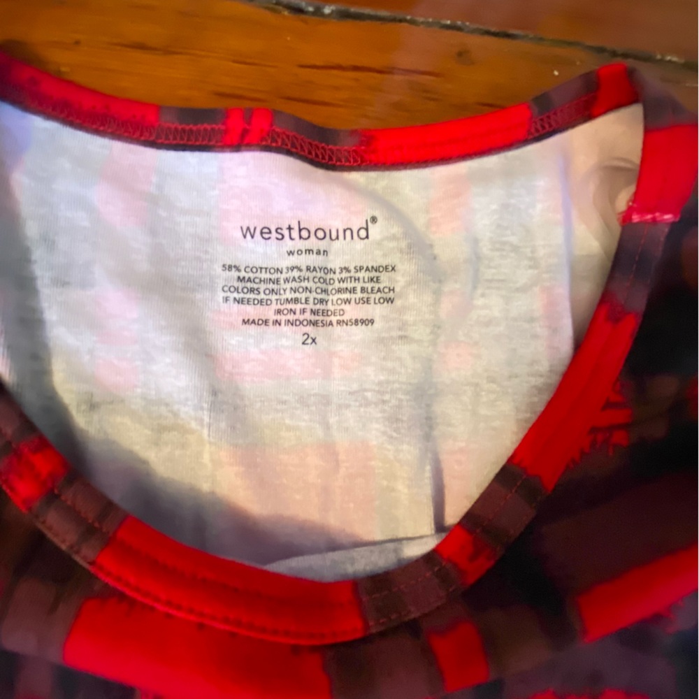 Westbound Set of 2 Long Sleeve Shirts Size 2X NWT - Picture 6 of 10